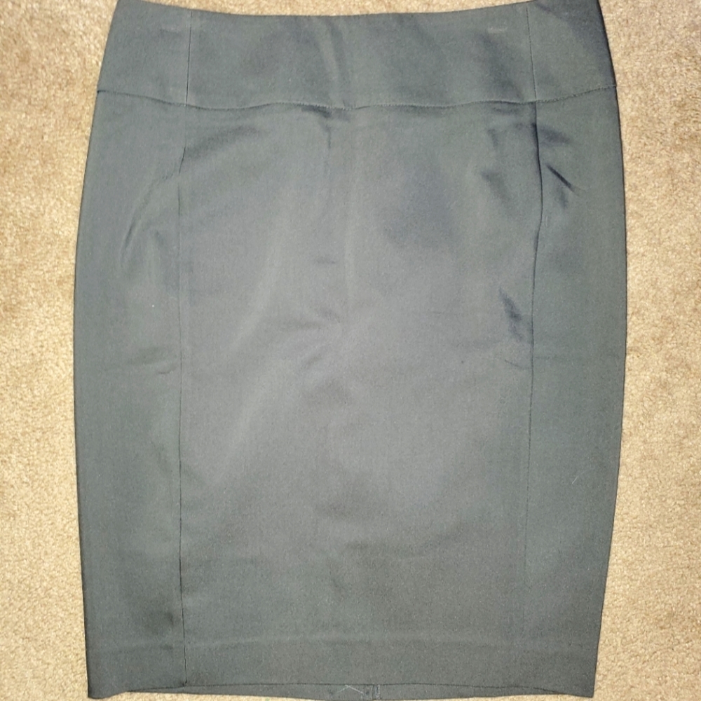 NWT Apt 9, The Torie Skirt, dark grey, fitted, size 4